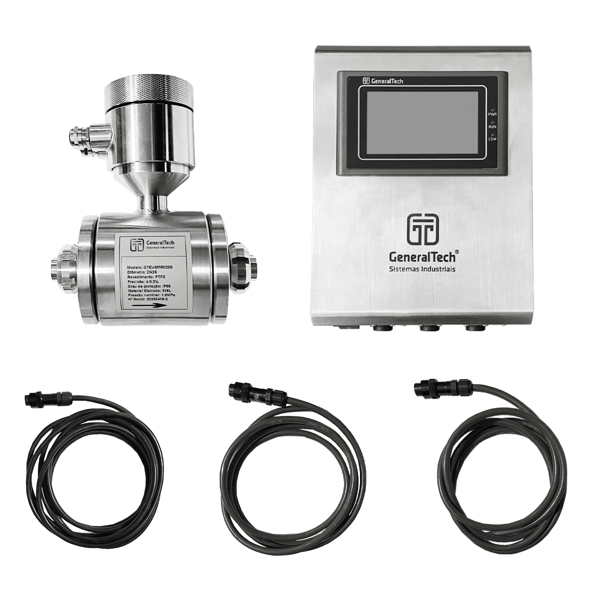 Medidor de Vazão Eletromagnético DN25