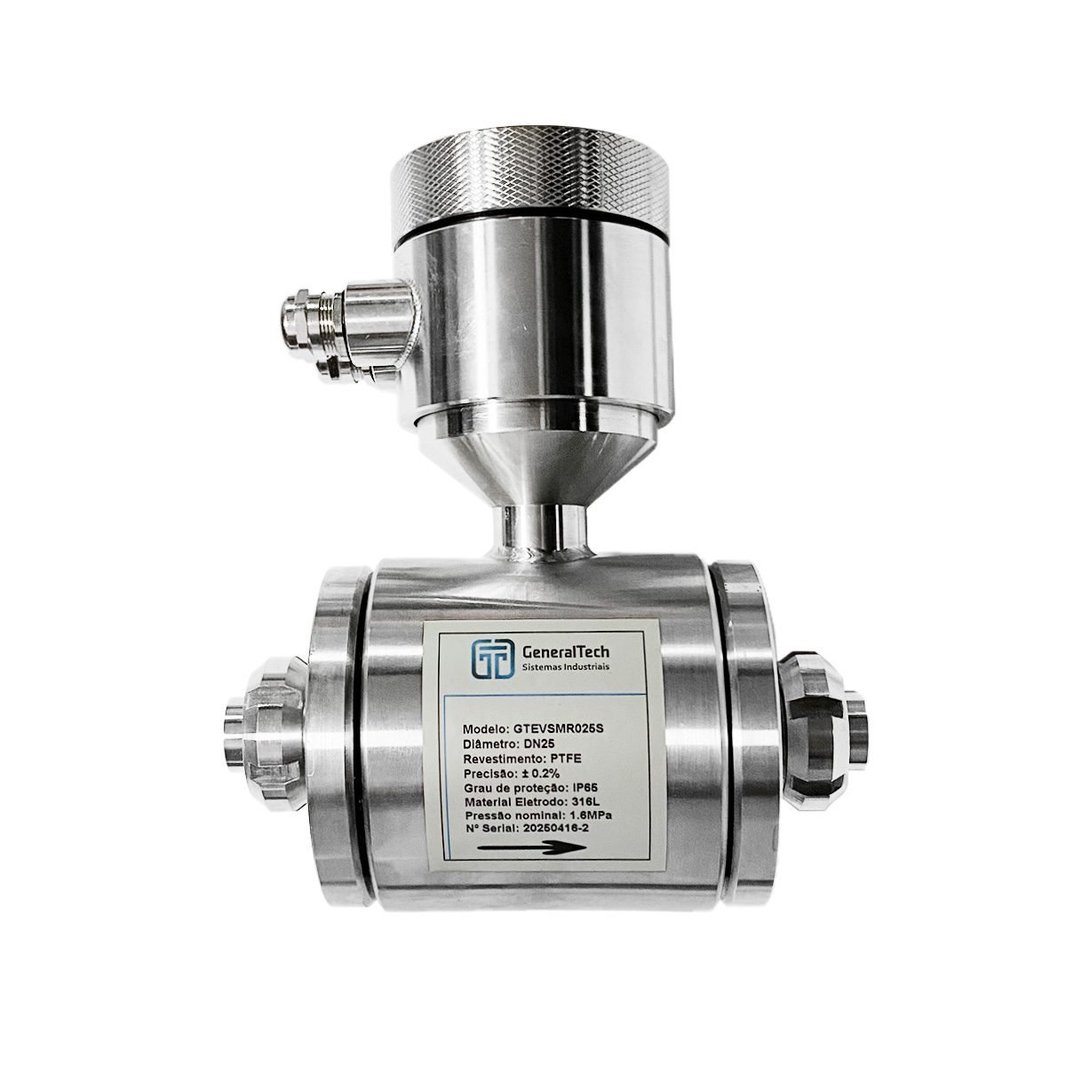 Medidor de Vazão Eletromagnético DN25