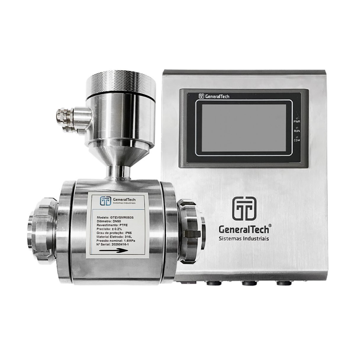 Medidor de Vazão Eletromagnético DN50
