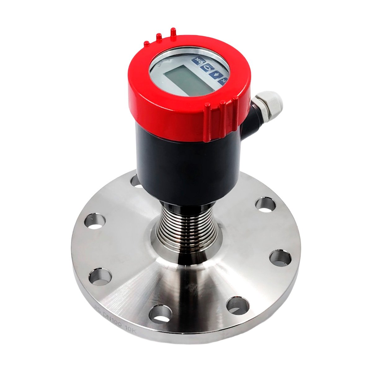 Medidor de Nível Radar 80 GHz para Sólidos a Granel