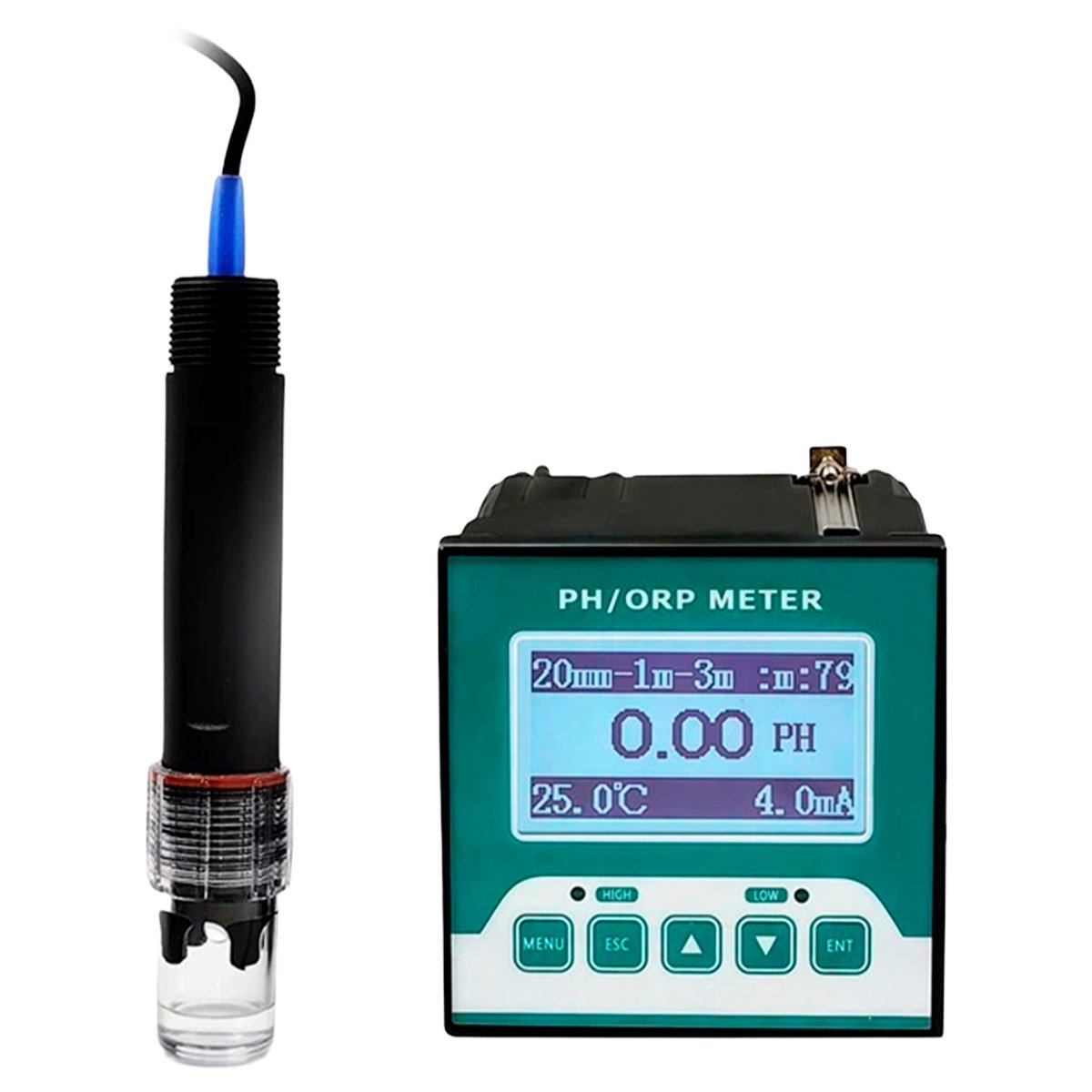 Medidor Industrial Online de pH