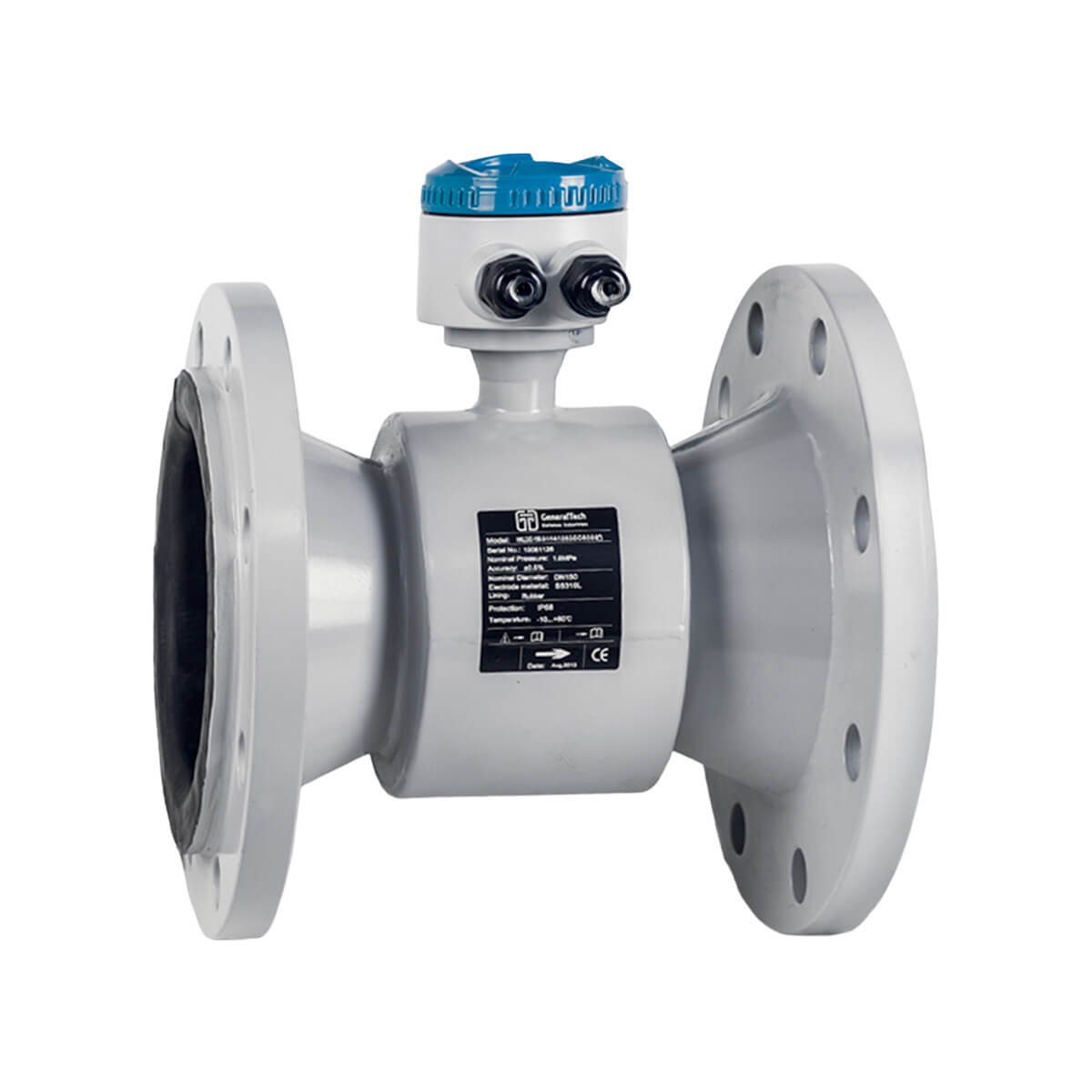 Medidor de Vazão Eletromagnético - 10mm a 1000mm