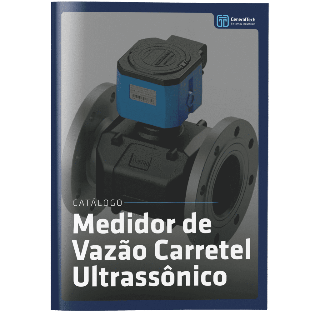 Capa Medidor de Vazão Carretel Ultrassônico
